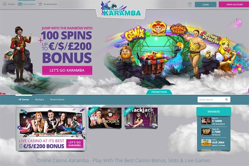 Karamba Casino DK - Spil, Bonusser og Underholdning i Topklasse